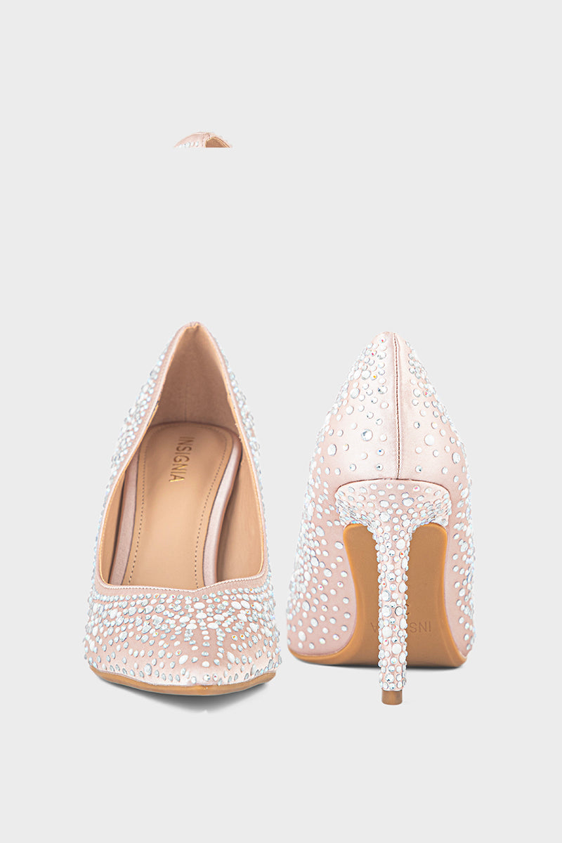 Party Wear Court Shoes IP5021-Beige