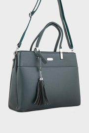Top Handle Hand Bags BH0107-Dark Green