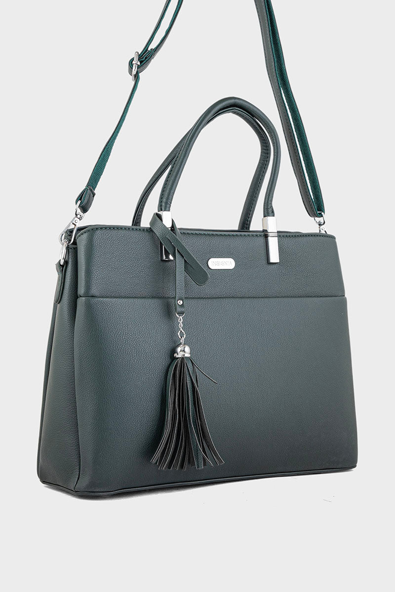 Top Handle Hand Bags BH0107-Dark Green