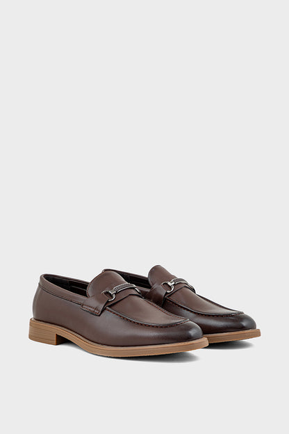 Men Formal Loafers MF7055-Coffee