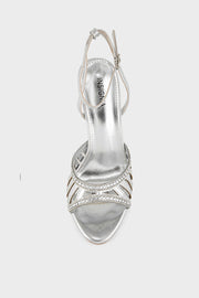 Party Wear Sandal IP2085-Silver