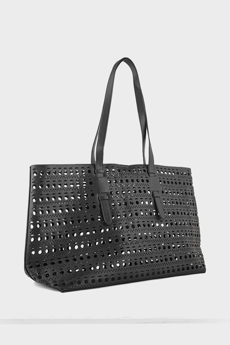 Tote Hand Bags BS2216-Black