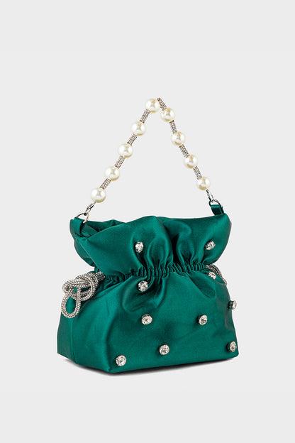 Party Wear Clutch BW6017-Dark Green