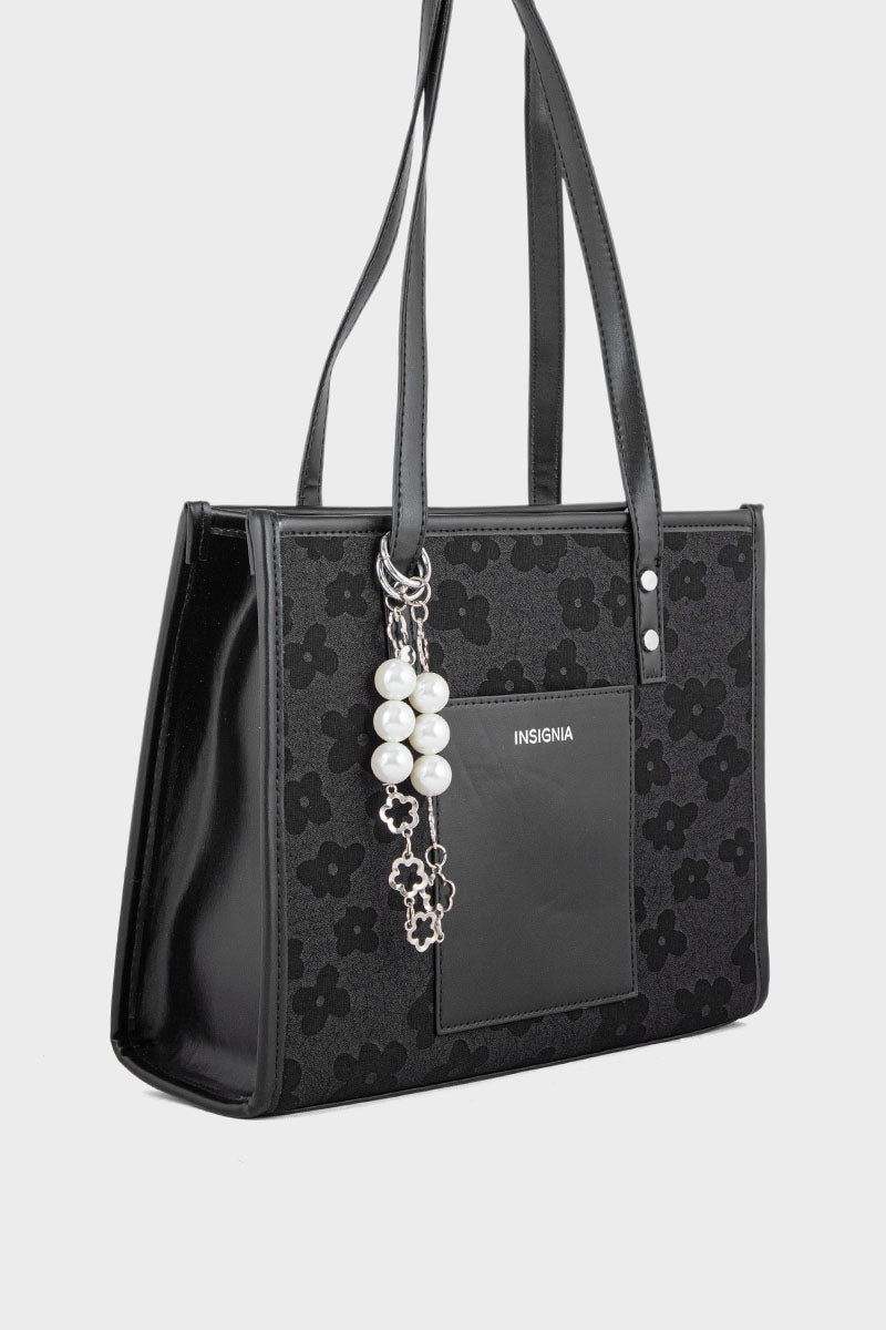Tote Hand Bags BS2106-Black