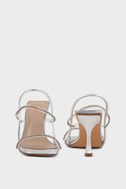 Party Wear Sandal IP2055-Silver