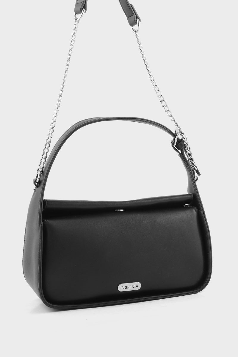 Hobo Hand Bags B15166-Black