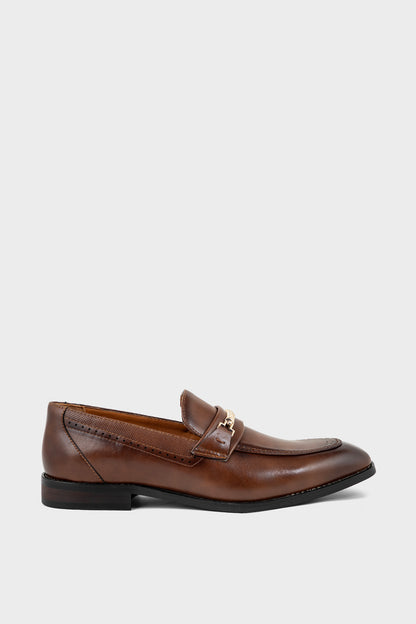 Men Formal Loafers MF7061-Tan