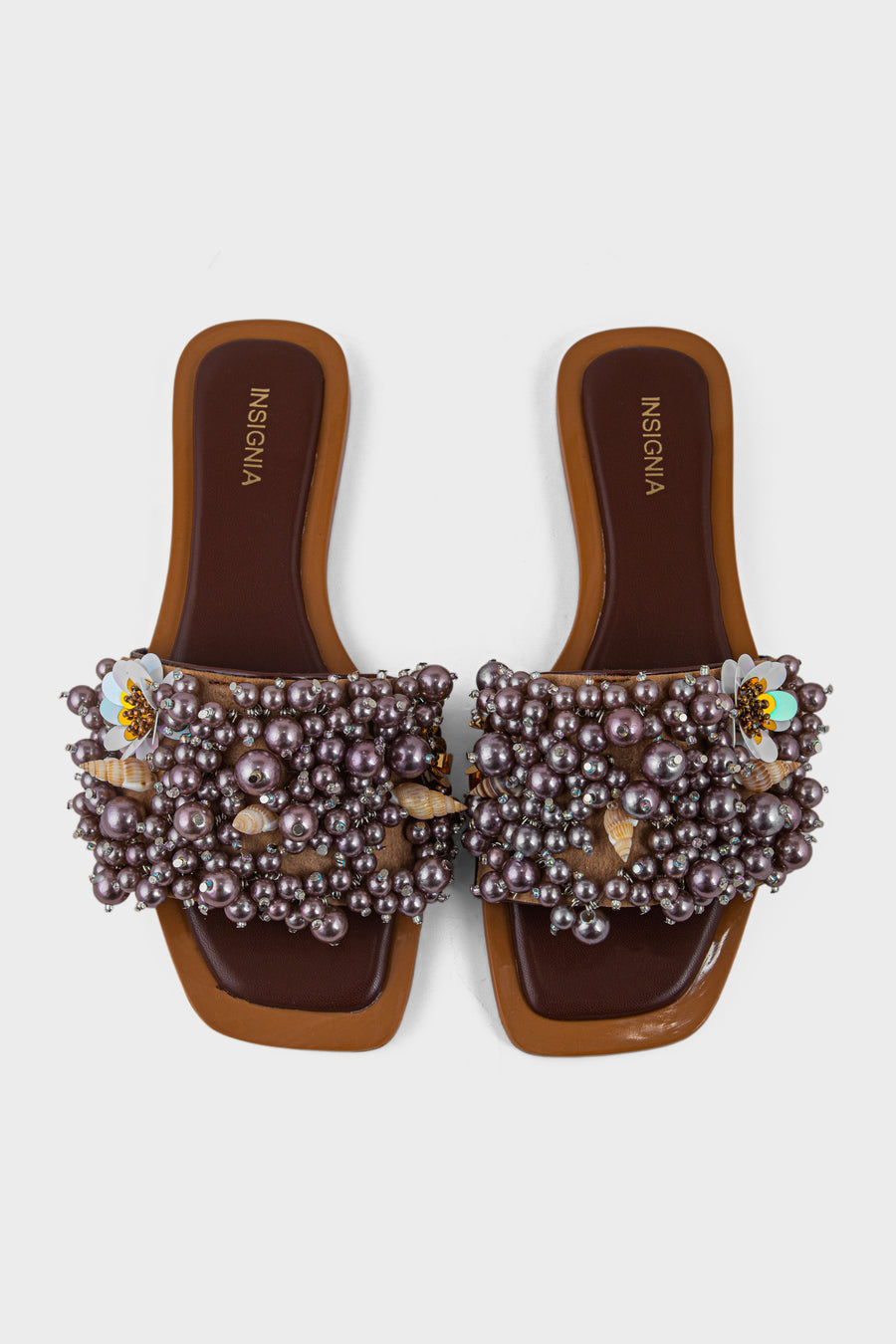 Formal Slip On IF0267-Brown