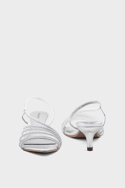 Party Wear Sandal IP2044-Silver