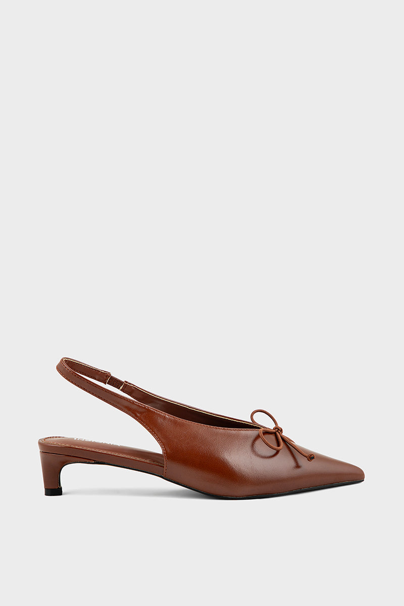Formal Sling Back IF4076-Dark Brown