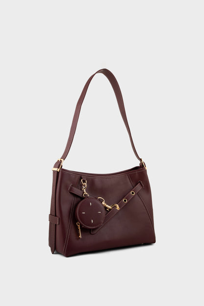 Formal Shoulder Bags BS2337-Burgundy