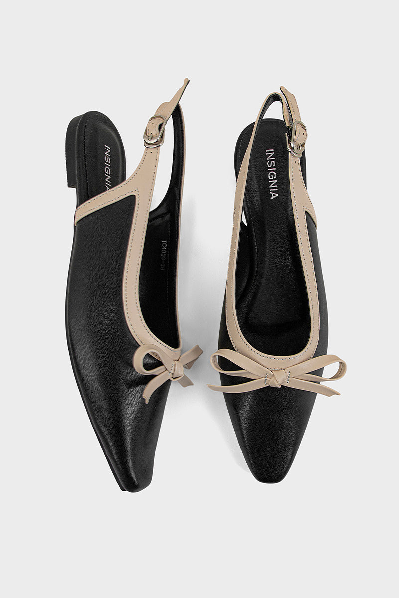 Casual Sling Back IC4009-Black