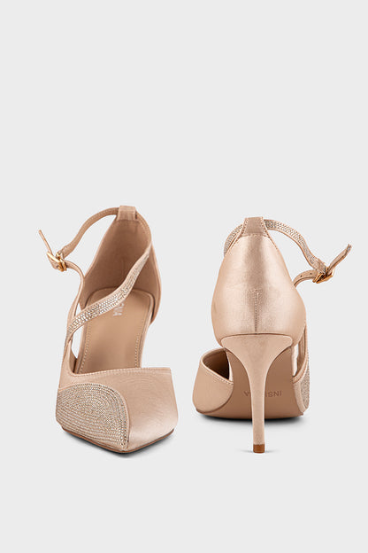 Party Wear Court Shoes IP5020-Gold