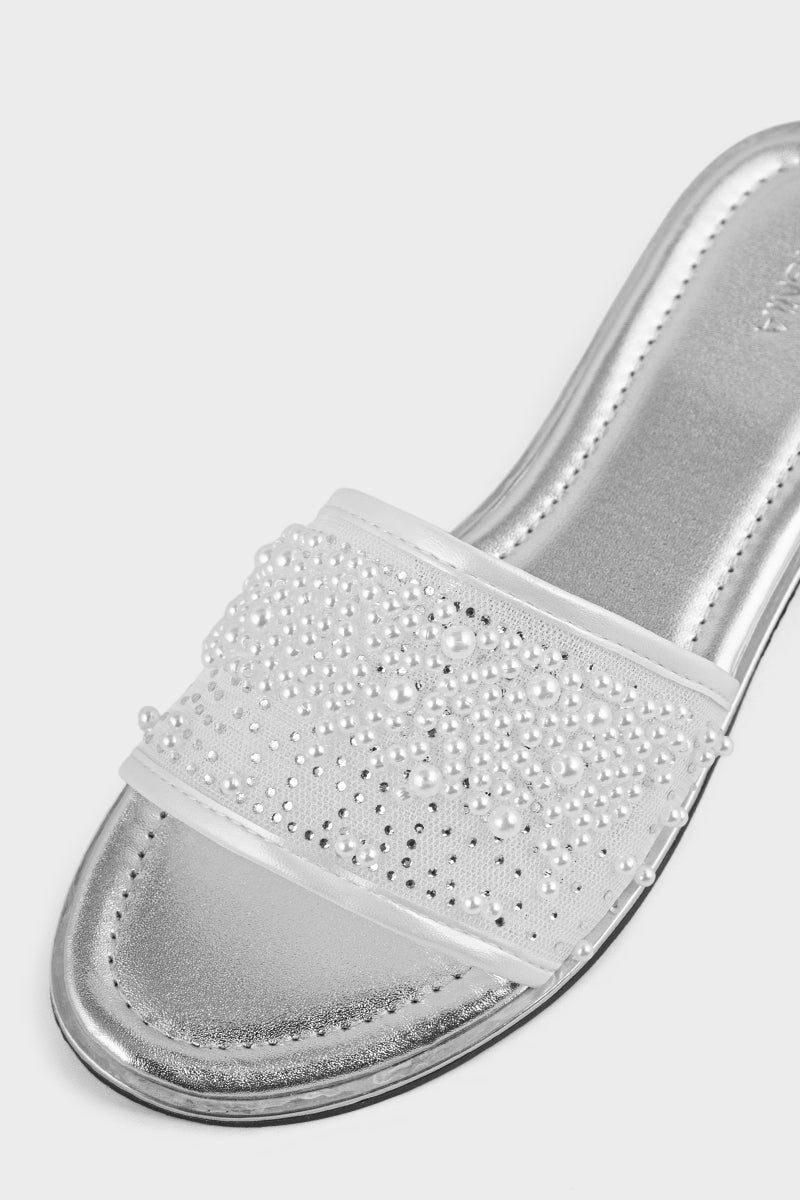 Formal Slip On IF0289-Silver