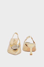Party Wear Sling Back IP4018-Golden