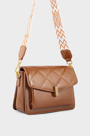 Flap Shoulder Bags BS2127-Tan
