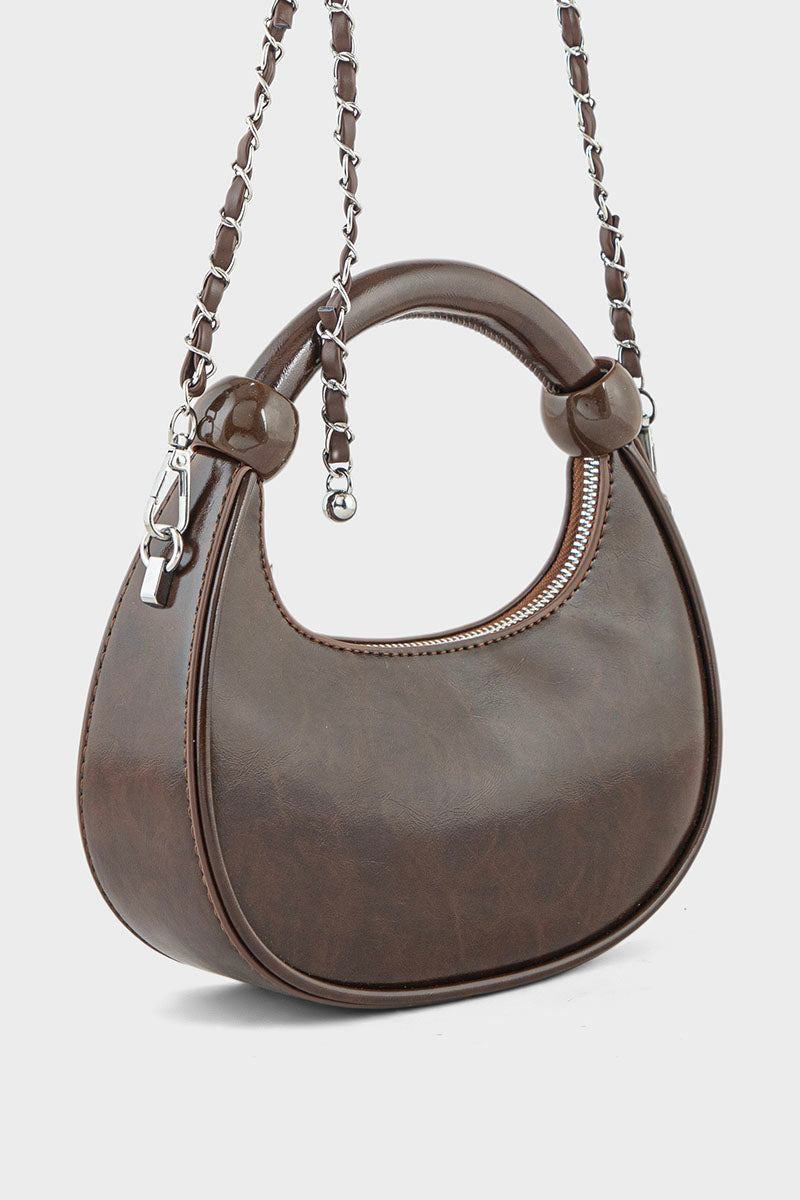 Hobo Hand Bags BH0102-Brown