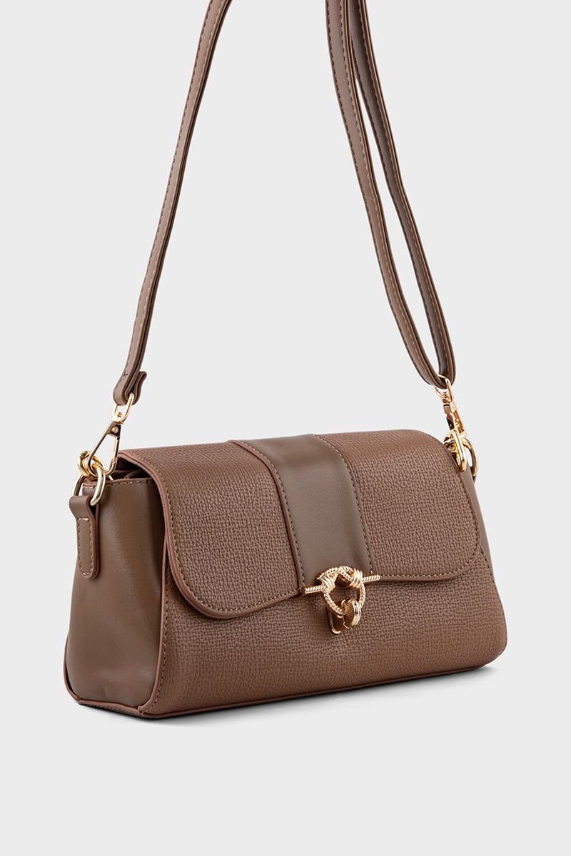 Formal Shoulder Bags BS2171-Tan