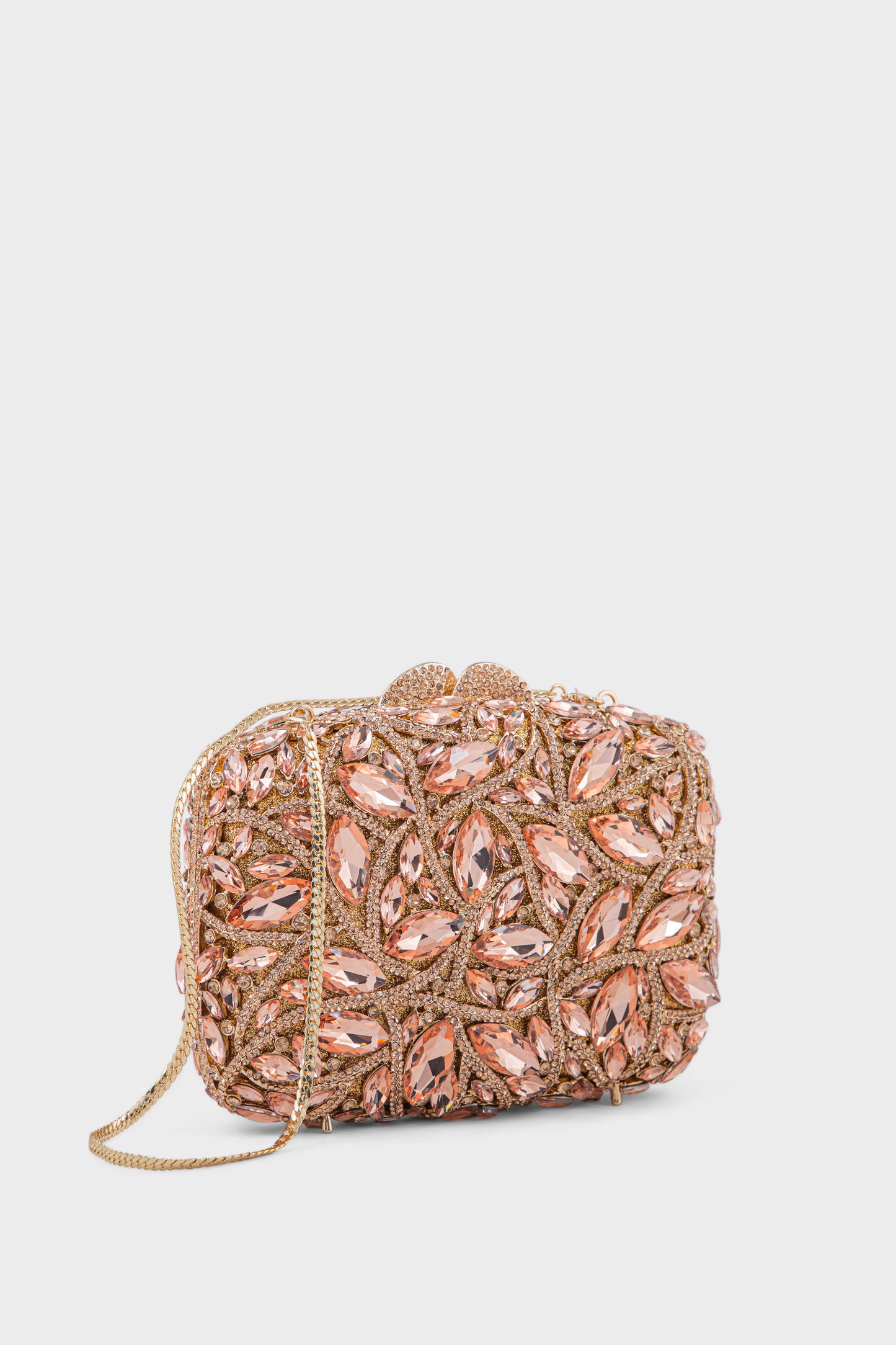 Party Wear Clutch BK4127-Champagne