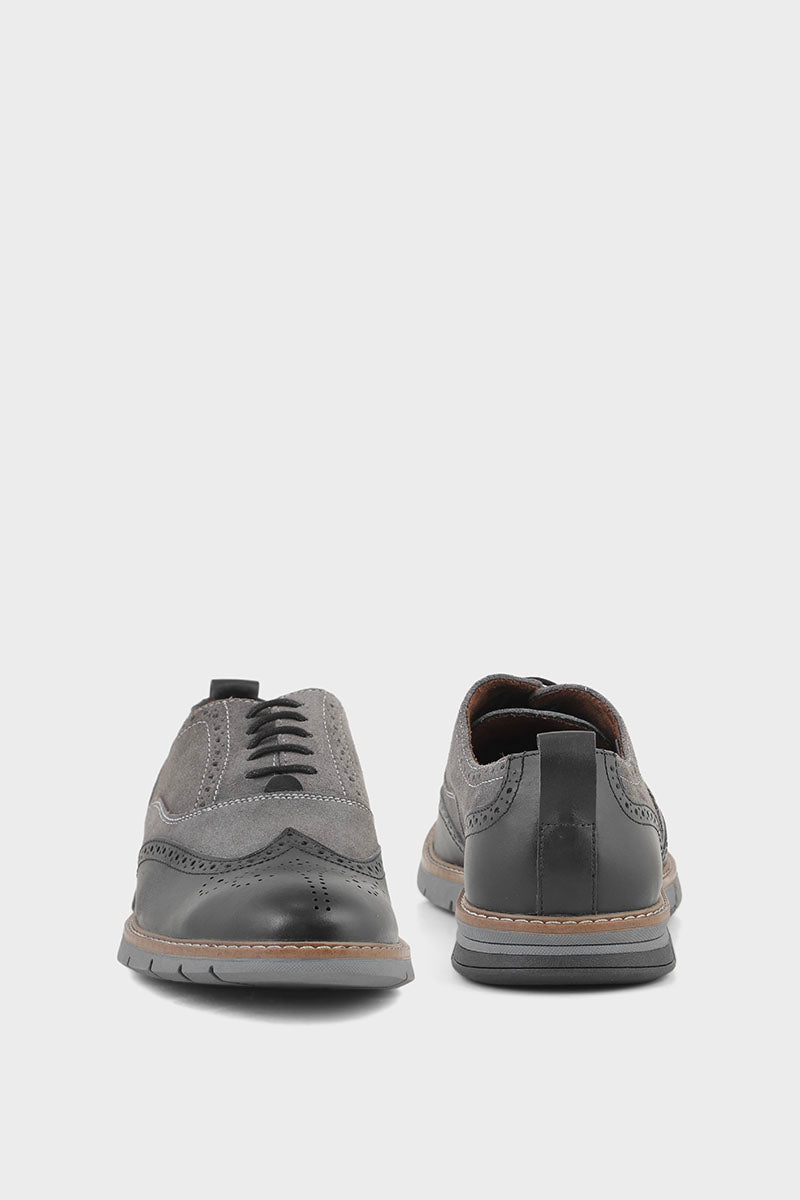 Men Casual Shoe/Moccs M54054-Black
