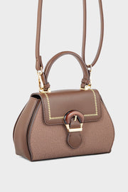 Flap Shoulder Bags BH0066-Maroon