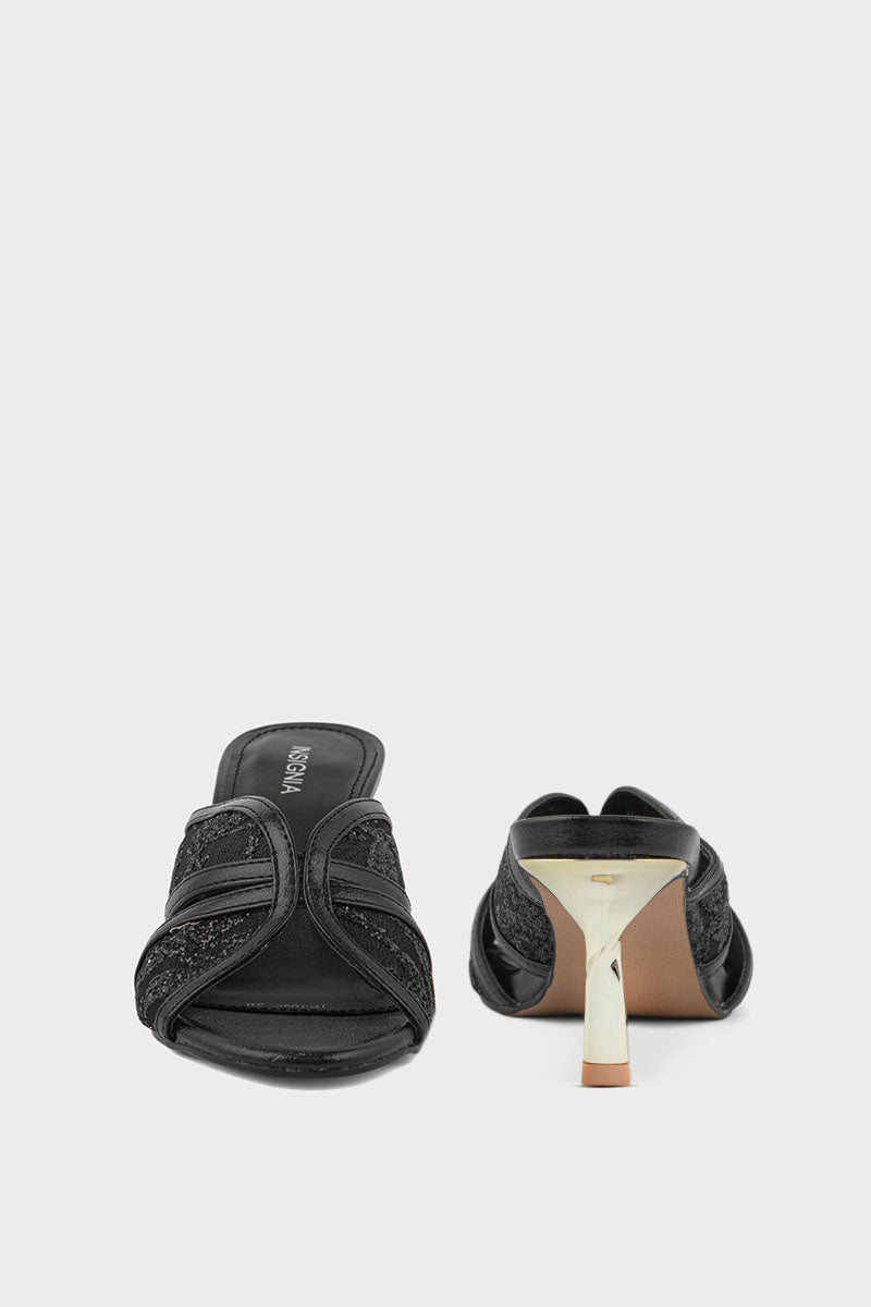 Party Wear Slip On IP0086-Black