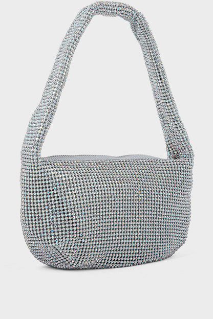 Hobo Hand Bags BH0037-Silver