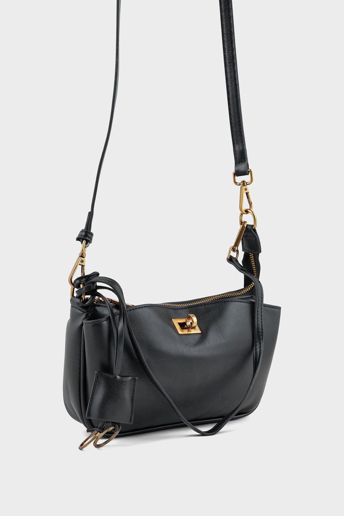 Bagutte Shoulder Bags BS2363-Black