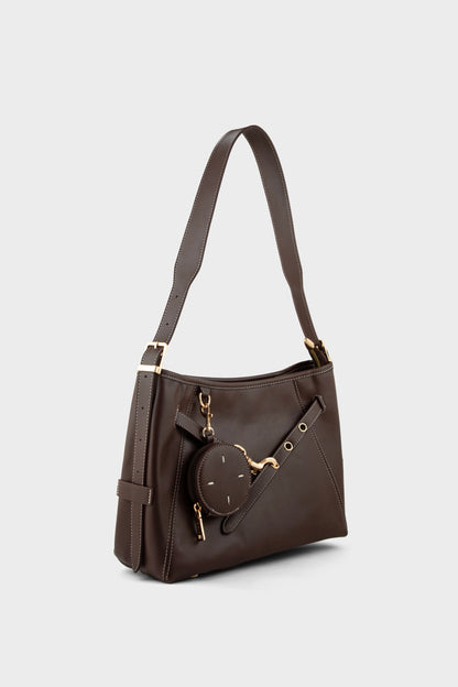 Formal Shoulder Bags BS2337-Brown
