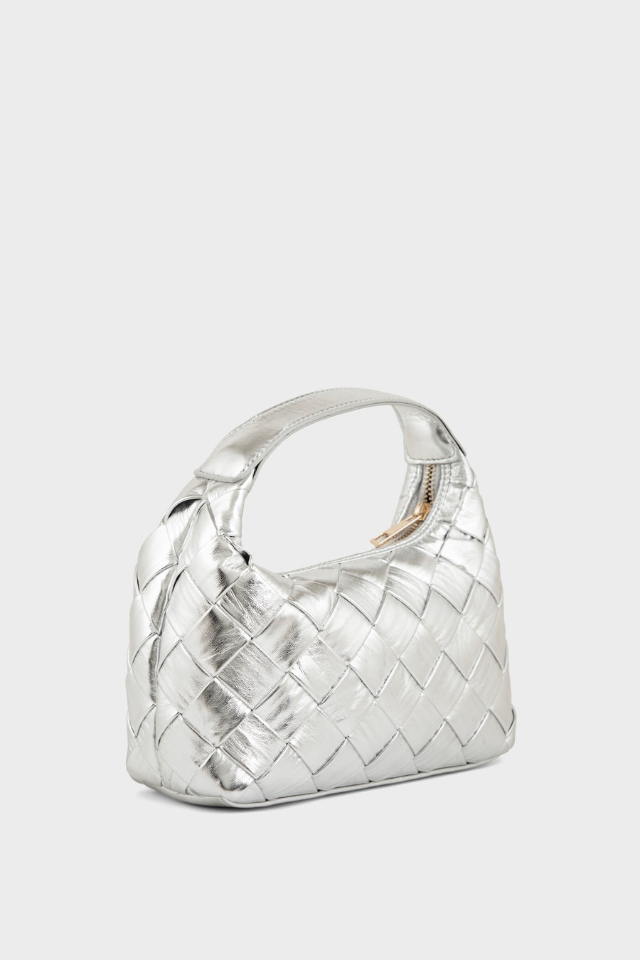 Party Wear Clutch BK4163-Silver