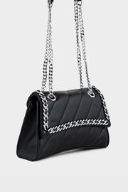 Flap Shoulder Bags BS2122-Black