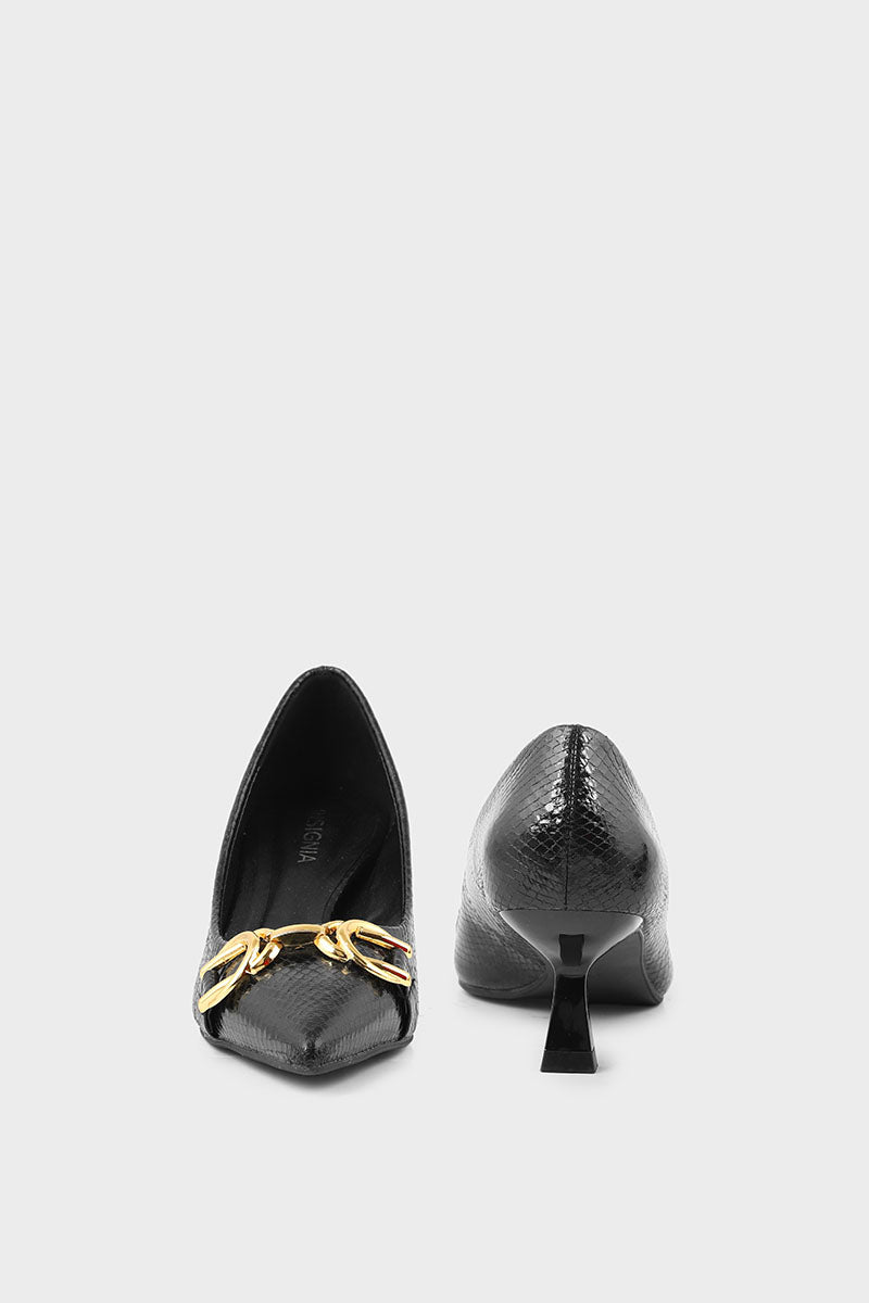Formal Court Shoes I44469-Black