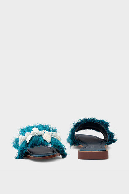 Casual Slip On IC0057-Teal Blue