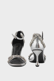 Party Wear Sandal IP2049-Silver