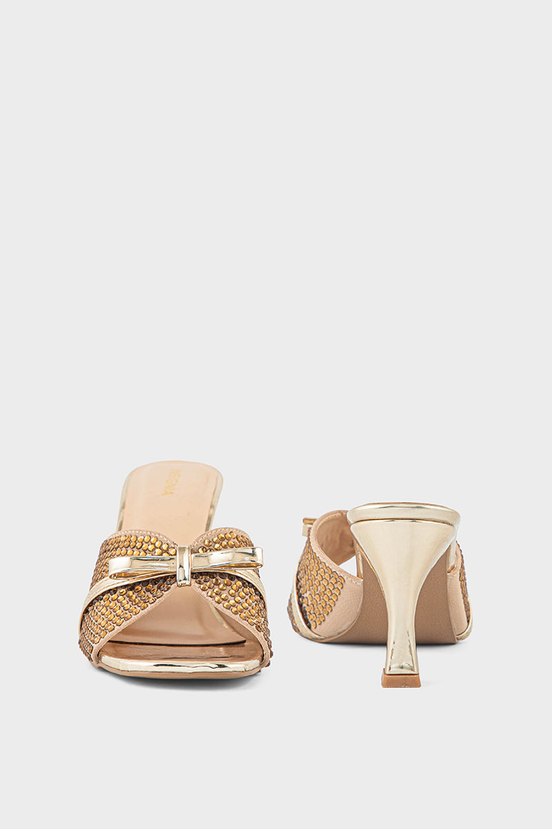 Party Wear-Slip On-IP0094-Gold