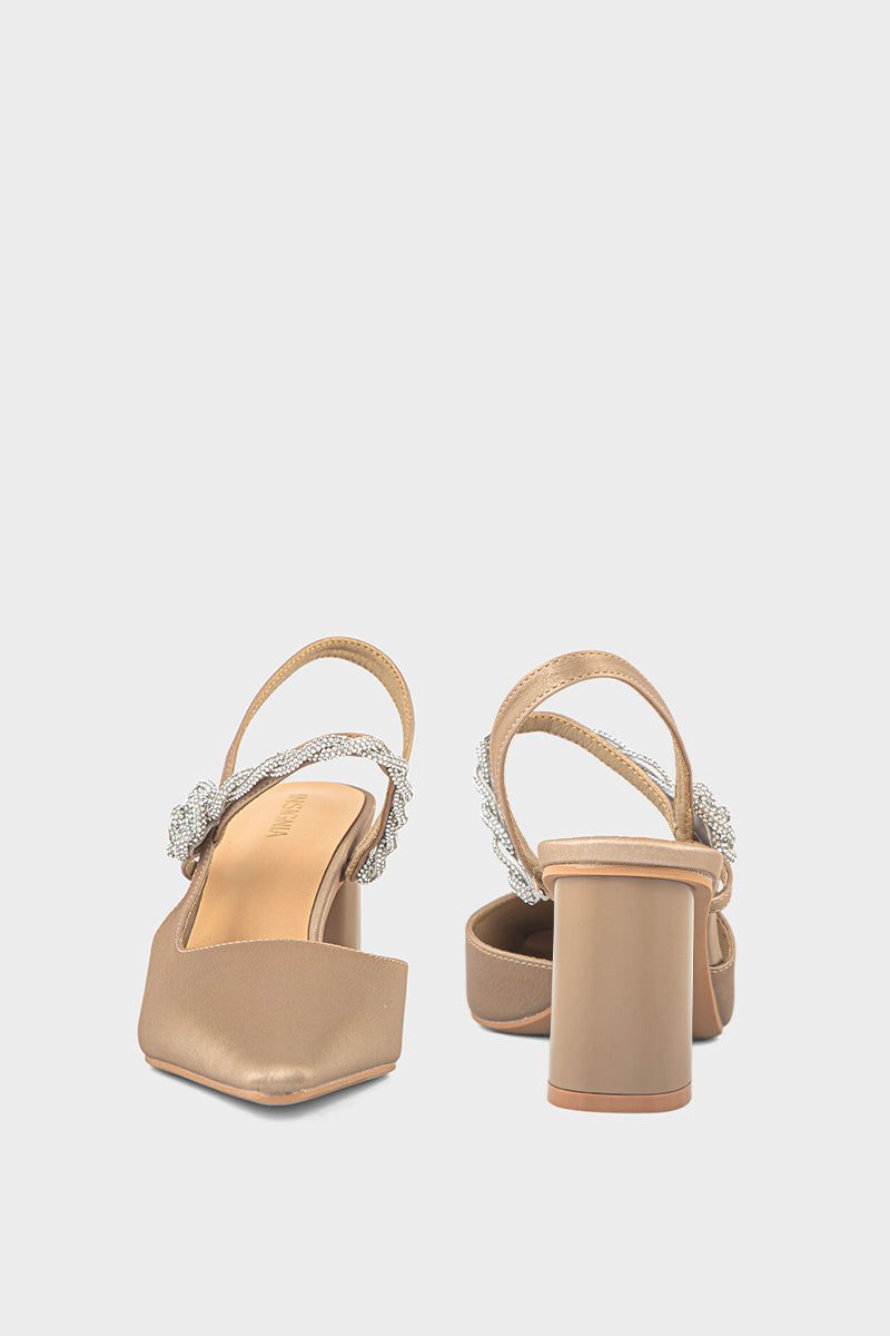 Party Wear Sling Back IP4025-Fawn