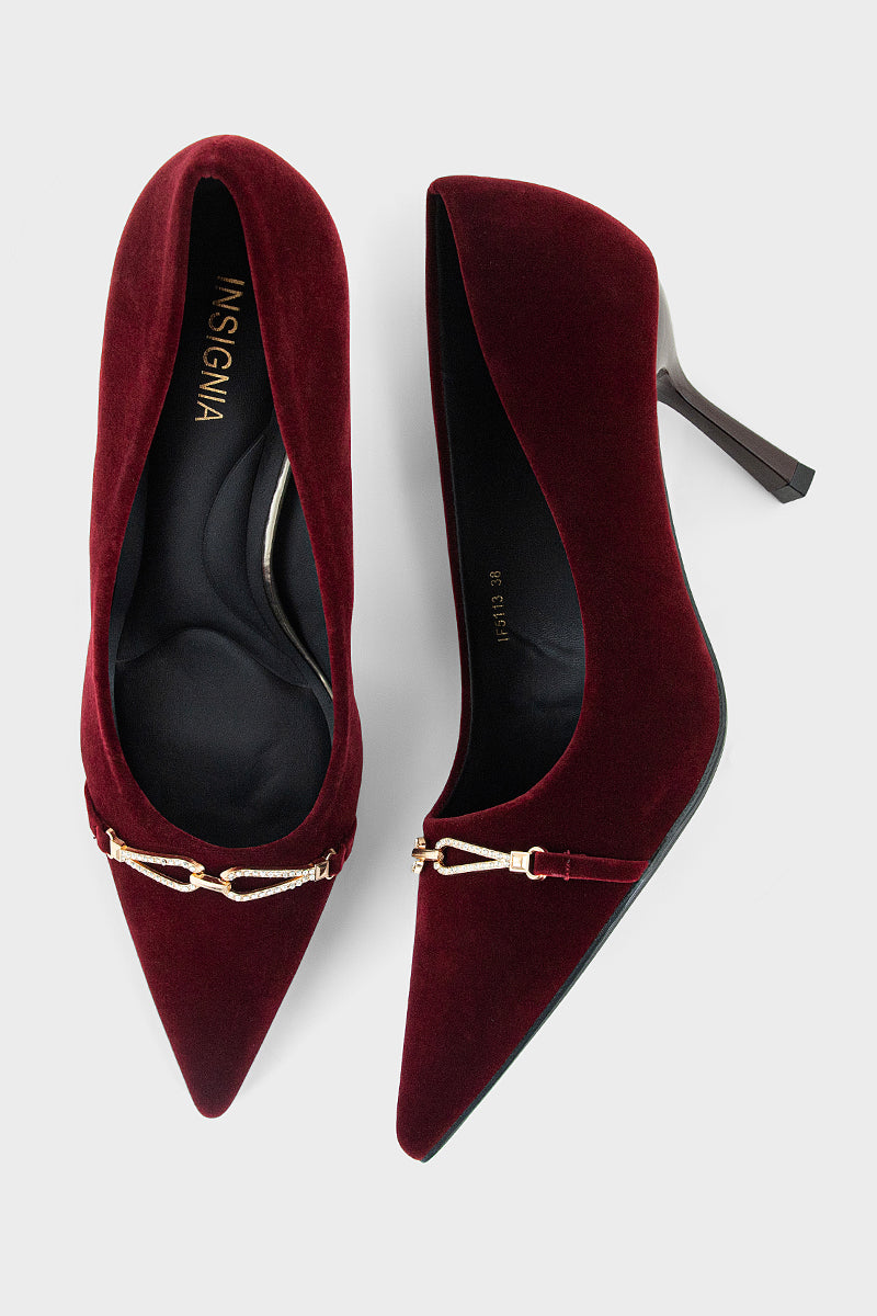 Formal Court Shoes IF5113-Maroon