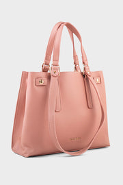 Tote Hand Bags BS2201-Tea Pink