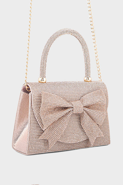 Top Handle Hand Bags BH0038-Champagne