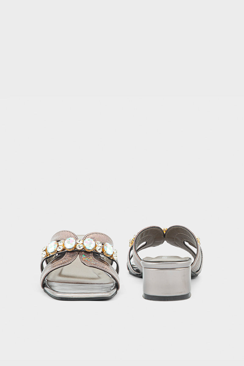 Party Wear Slip On IP0070-Pewter