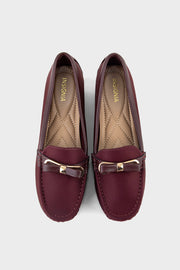 Comfort Moccasin IK7043-Maroon