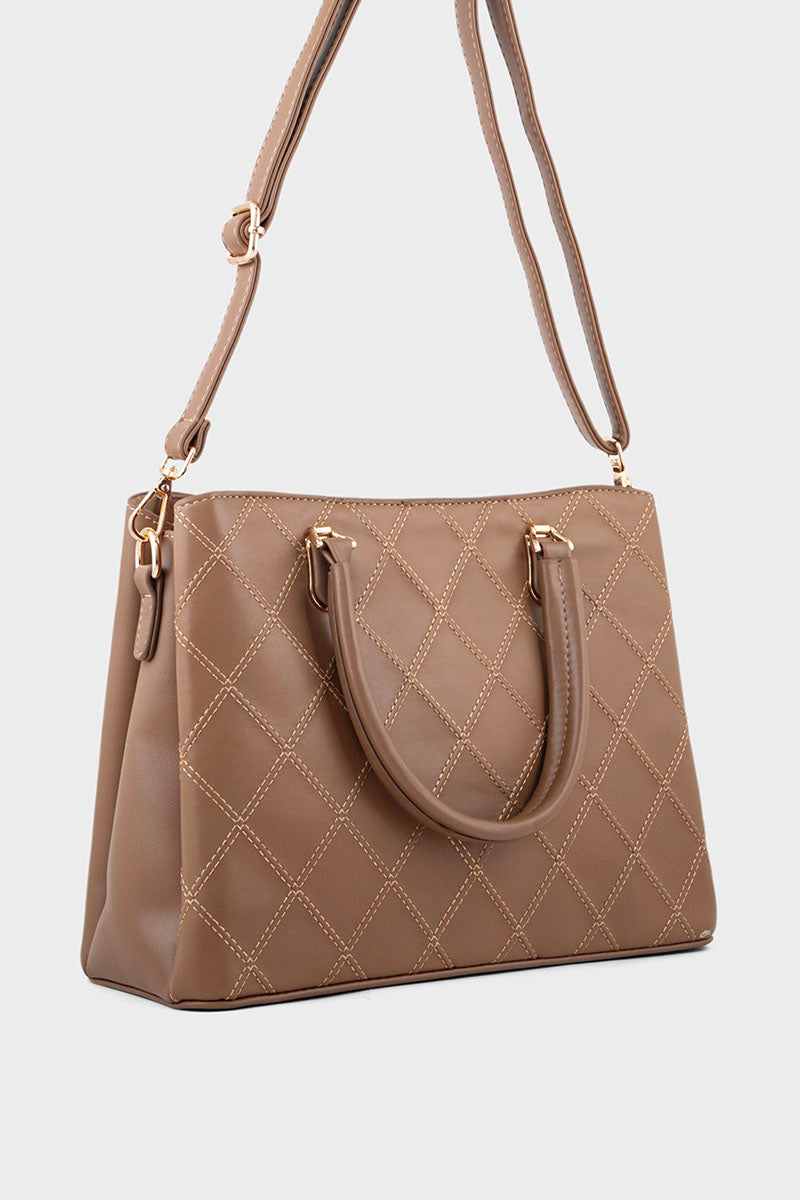 Satchel Shoulder Bags BH0147-Brown