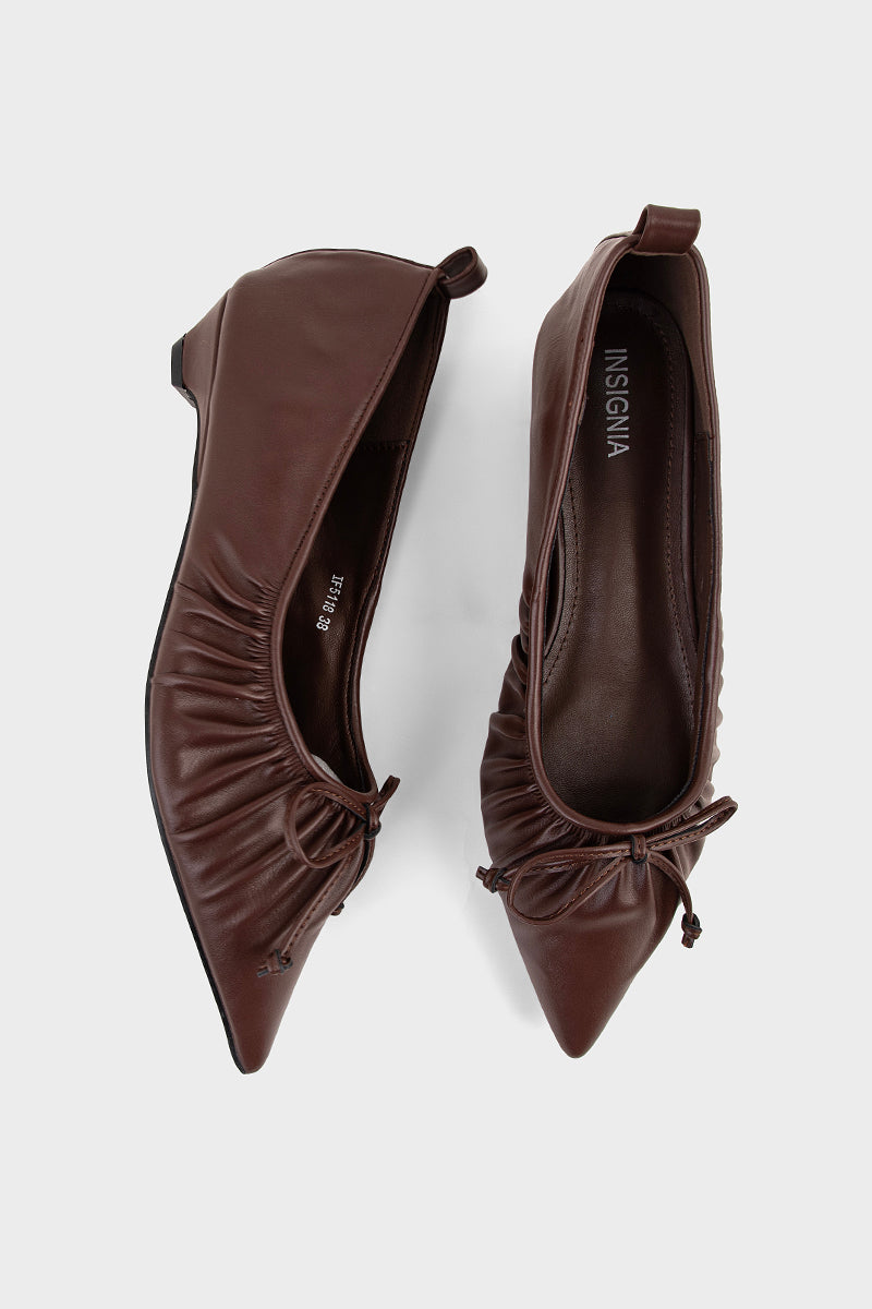 Formal Court Shoes IF5118-Dark Brown