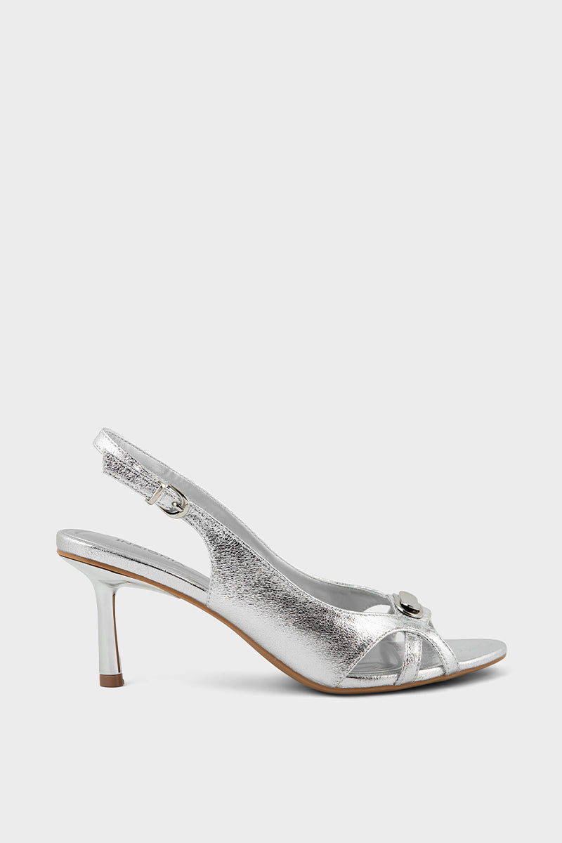 Party Wear Sling Back IP4043-Silver