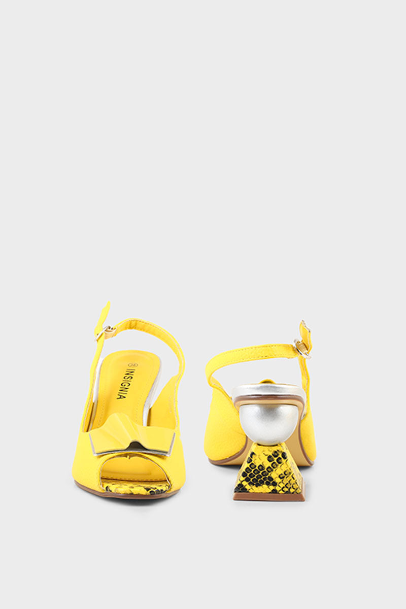Formal Sandal I32852-Mustard