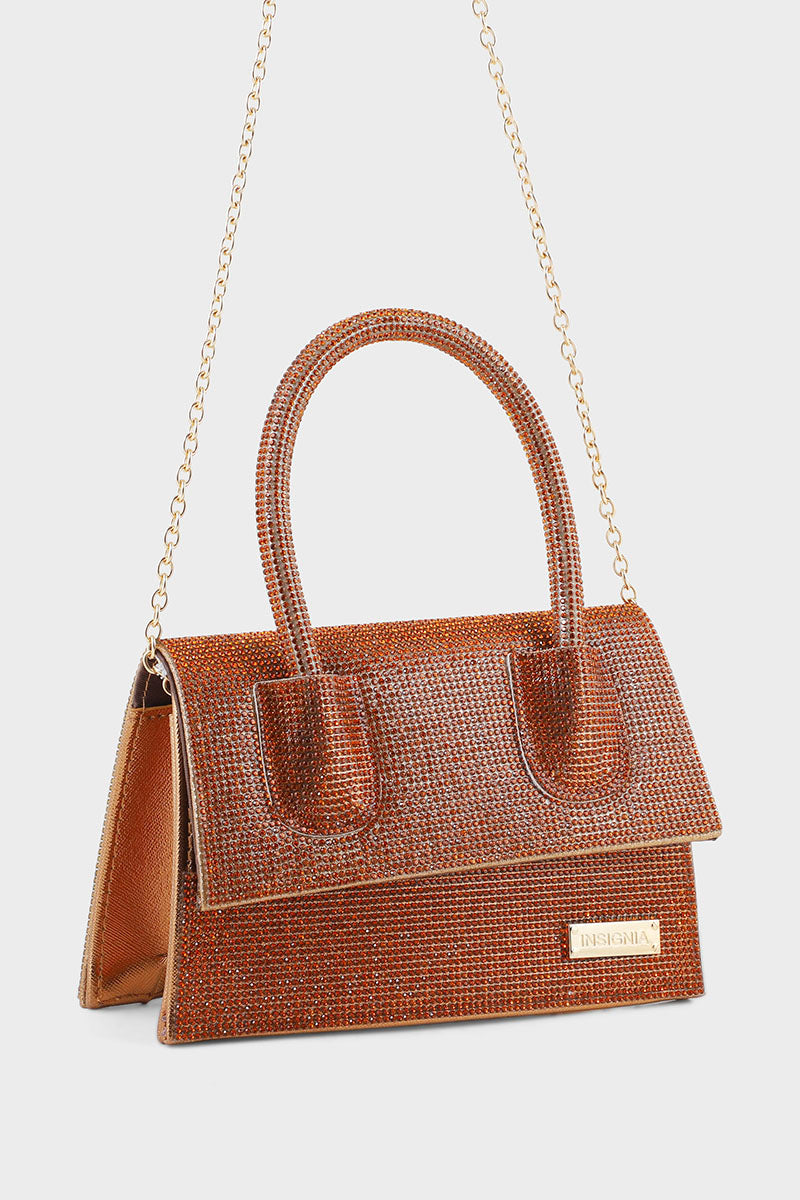 Top Handle Hand Bags BH0014-Copper