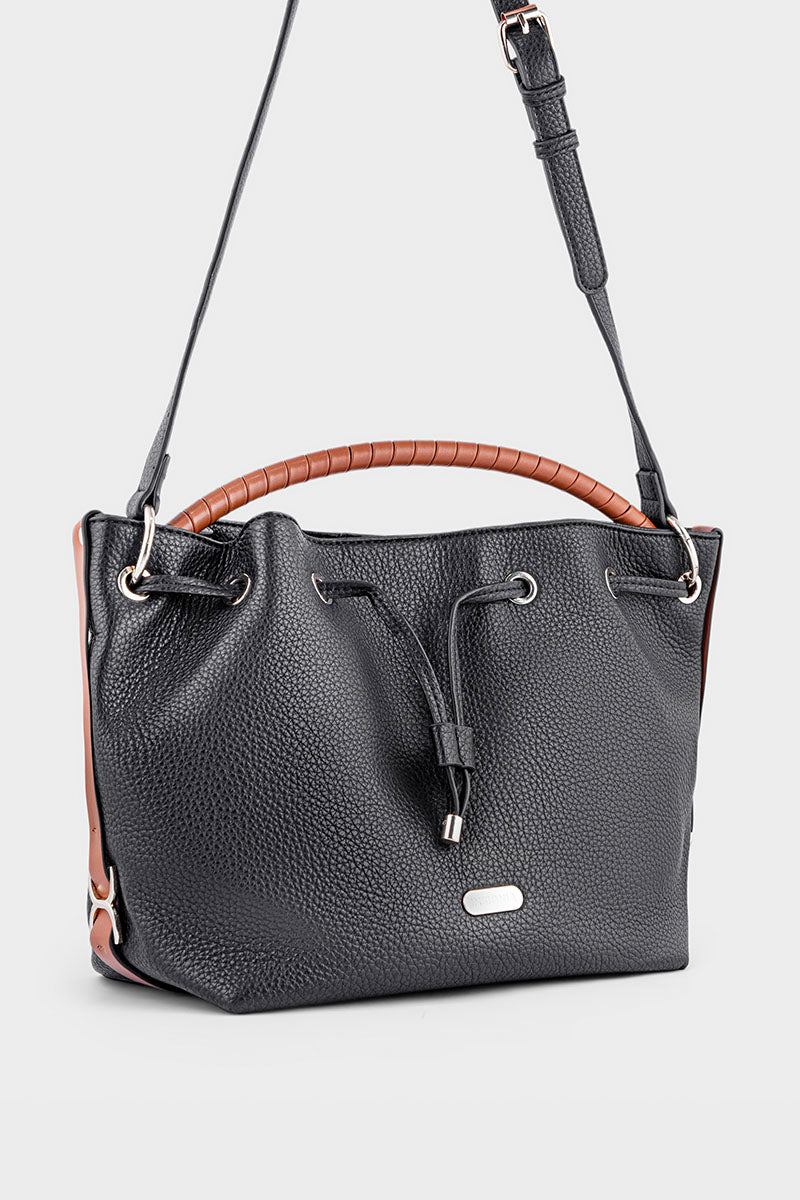 Bucket Hand Bags BS2066-Black