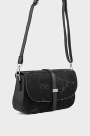 Flap Shoulder Bags BS2133-Black