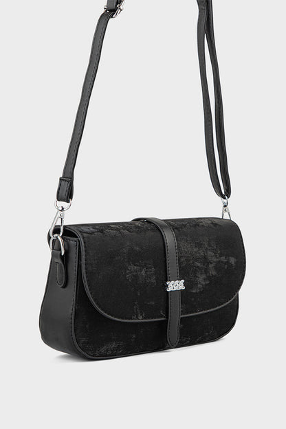 Flap Shoulder Bags BS2133-Black