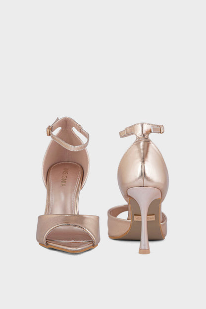 Party Wear Sandal IP2028-Dull Gold